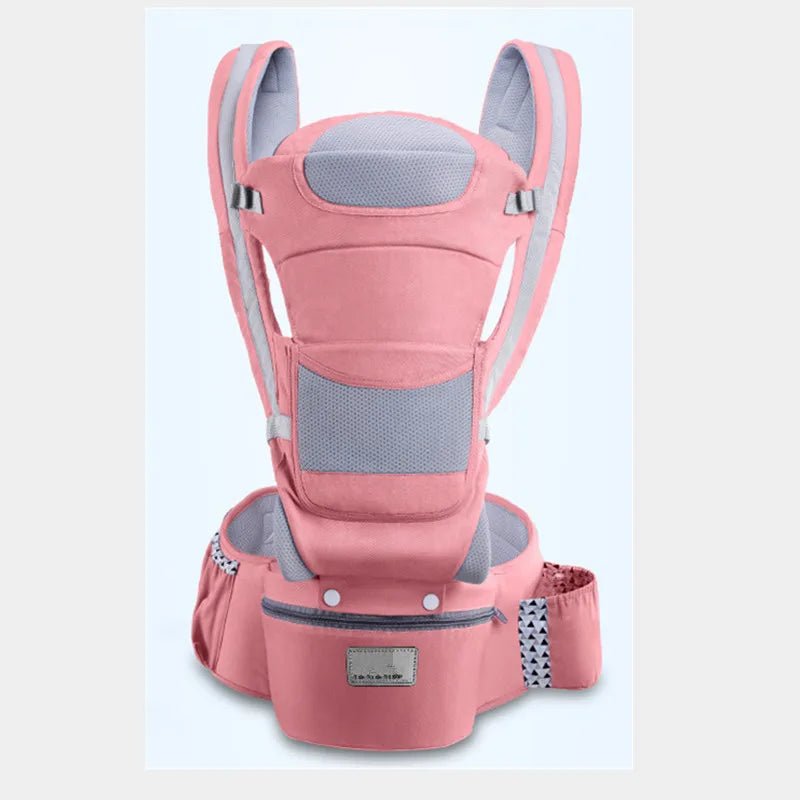 Porte - bébé ergonomique PRO|BabyBagPack™ - maman - bambin-rose
