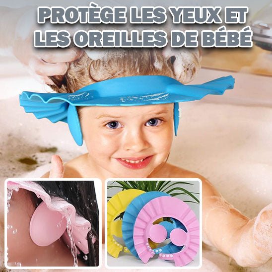 BONNET DE BAIN BÉBÉ I ShampooCap™ - maman - bambin