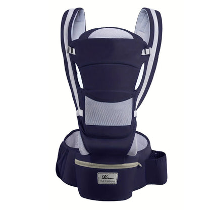 Porte - bébé ergonomique PRO|BabyBagPack™ - maman - bambin-bleu marine 2