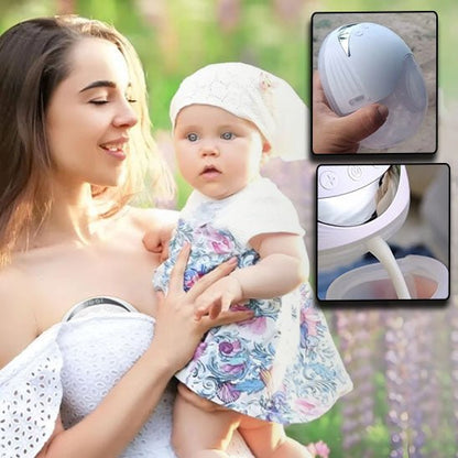 Tire-lait électrique portable – maman – bambin-blanc